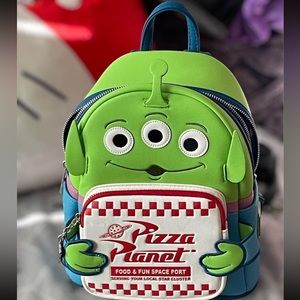 LOUNGEFLY Disney Toy Story Alien Backpack
